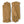 Hestra tan suede leather gloves with wrist strap and snap button