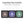 Three square buttons with flame icons glowing red blue and green to indicate three heat levels