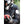 Motorcyclist wearing a black Gerbing jacket and helmet using a smartphone
