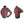 Gears Canada heated jacket showing front and back views with red heating elements highlighted