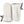 Hestra white fleece mittens with wrist straps
