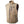 Tan Gobi Heat heated vest with blue zipper details and chest pocket