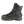Korkers black wading boot with lace up closure and orange sole accents