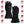 Gerbing black heated gloves with feature icons detailing Microwire technology and battery specifications