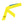 Occunomix high visibility yellow tie headband with blue interior lining
