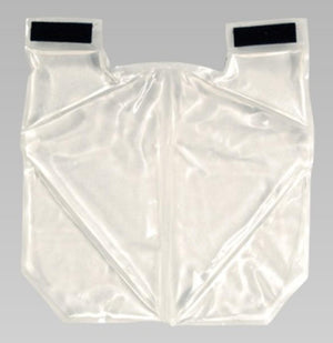 Miracool clear plastic cooling insert with two black velcro tabs