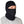 Person wearing a black balaclava covering the head and neck