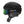 Matte black Smith ski helmet with green tinted goggles and Mips safety technology