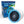 Ontel Arctic Air Ice Jet personal space cooler with blue and white housing