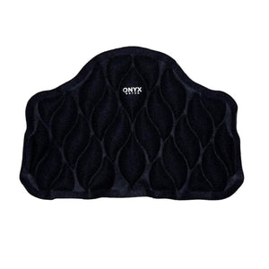 Black Onyx Ortho contoured seat cushion with textured leaf pattern