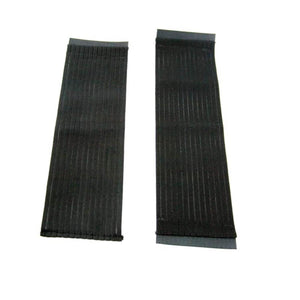 Two black Onyx Cool elastic fabric straps