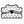 Black and white hexagonal gel ice pack for neck or joint support