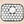 Onyx Cool rectangular mat with a black grid pattern and white circular cutouts