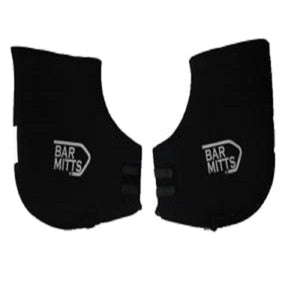 Pair of black Bar Mitts handlebar covers