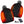 ActionHeat grey cable knit beanie with pom pom and internal heating elements shown with battery pack and USB cable