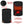 ActionHeat black neck gaiter showing fleece lining heating element power bank pocket and touch button control