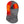 ActionHeat grey fleece balaclava with highlighted heating elements on the head and sides