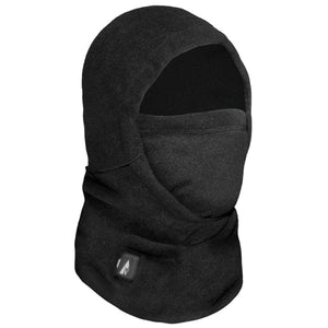 ActionHeat black fleece heated balaclava with power button