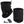 ActionHeat black fleece neck gaiter with power bank and charging cable