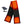 ActionHeat black scarf with glowing orange heating elements and portable power bank with charging cable
