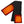ActionHeat black heated scarf with visible orange heating elements