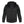 Back view of black ActionHeat hooded puffer jacket