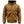 ActionHeat brown hooded work jacket with front zipper and ribbed cuffs