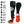 Black heated socks with battery pack and feature list including five hour battery life and three heat settings