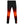 ActionHeat black heated base layer pants with glowing orange heating elements on the knees