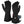 ActionHeat black battery heated gloves with exposed battery pack and power button