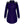 ActionHeat purple quilted heated jacket with faux fur hood