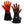 ActionHeat battery powered heated gloves with visible heating elements