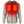 ActionHeat grey zip up hoodie with red glowing chest heating panels