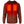 Red heated zip up hoodie with visible glowing heating elements on the chest