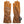 ActionHeat tan leather heated gloves with visible heating elements and battery pack