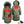 ActionHeat olive green parka showing internal heating element locations and battery pack