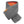 ActionHeat grey cable knit scarf with internal heating element and power button