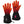ActionHeat battery powered heated gloves with red heating elements visible on fingers and back of hand