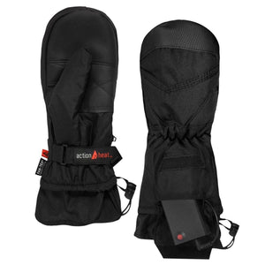 ActionHeat black heated mittens with battery pack
