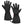 ActionHeat black heated gloves with extended cuffs and textured grip palms