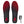 ActionHeat heated insoles with red and black pattern and wireless remote control