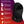 Instructional graphic showing five ways to wear a 7V heated balaclava