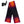 Aheata black heated scarf with visible orange heating elements and battery pack