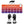 Aheata unisex 7V glove size chart showing hand measurements in inches for sizes extra small through double extra large
