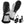 Aheata black and white heated mittens with two rechargeable batteries and a charging cable