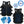 AlphaCool adjustable cooling vest with two sets of ice inserts