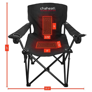 Open Box Chaheati 7V Battery Heated Camping Chair - view 4