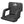 Chaheati black folding stadium seat with armrests and brand logo