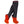 Gerbing black heated socks with visible orange heating elements on the soles and battery pocket on the calf