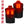 Gerbing heated vest showing front and back heating zones with feature icons